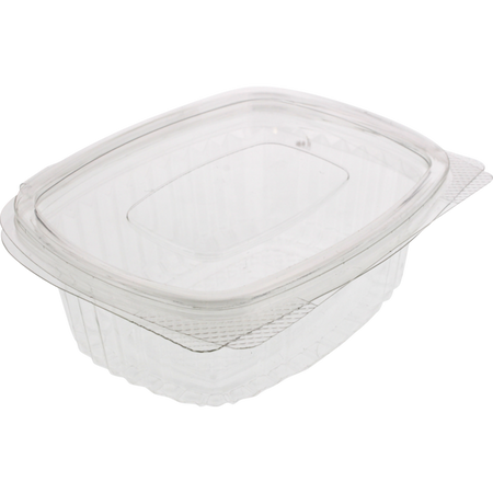 Klika -  Bak | Gerecycled PET | 1000ml | saladebak | 184x158x66mm | transparant | 400 stuks
