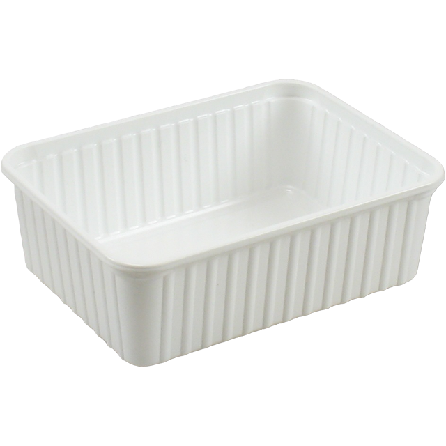 Klika -  Bak | PS | 1000ml | kilobak | 180x135x60mm | wit | 400 stuks