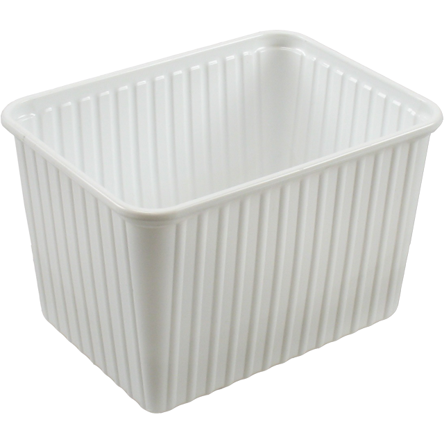 Klika -  Bak | PS | 2000ml | kilobak | 180x135x118mm | wit | 360 stuks