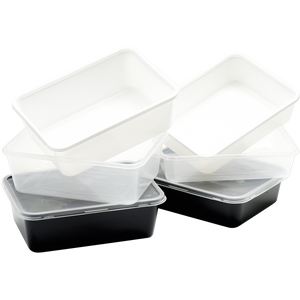 Klika -  Bak | PP | 750ml | 182x135x45mm | wit | 500 stuks