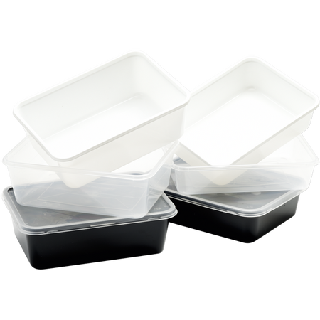Klika -  Bak | PP | 750ml | 182x135x45mm | transparant | 500 stuks