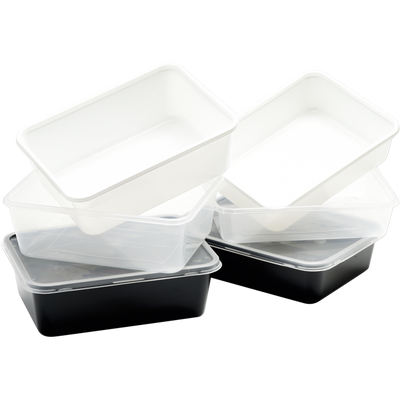 Klika -  Bak | PP | 500ml | 182x135x35mm | wit | 500 stuks