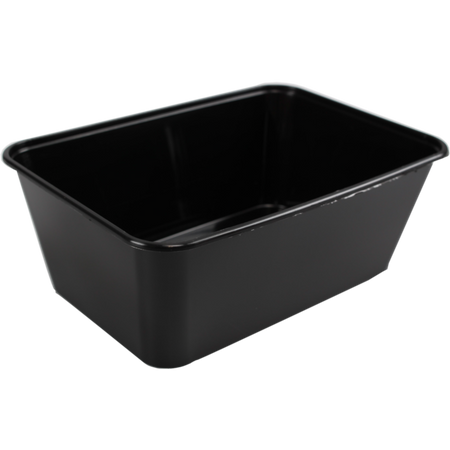 Klika -  Bak | PP | 1000ml | 172x120x60mm | zwart | 500 stuks