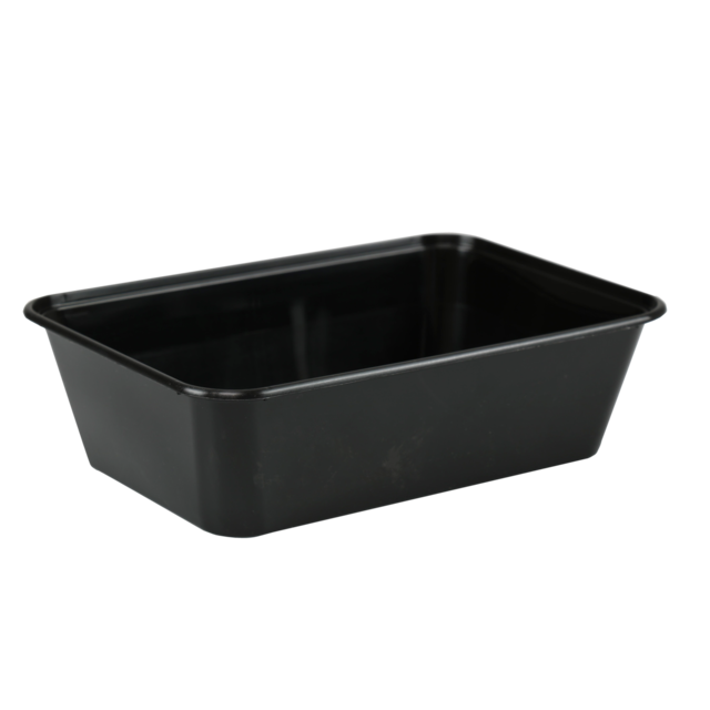 Klika - Bak | Pp | 650 ml | 172x120x45mm | Schwarz | 500 Stücke