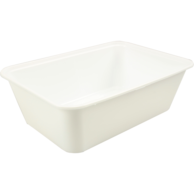 Klika -  Bak | PP | 750ml | spuitgiet | 172x120x55mm | wit | 500 stuks