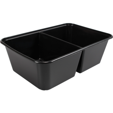 Klika-Bak | PP | 2 compartiments | 700 ml | 172x120x50mm | noir | 500 pièces