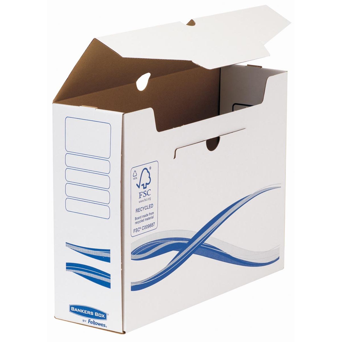 Bankers Box -  Basic, transfer archiefdoos, ft A4+, rug van 10 cm