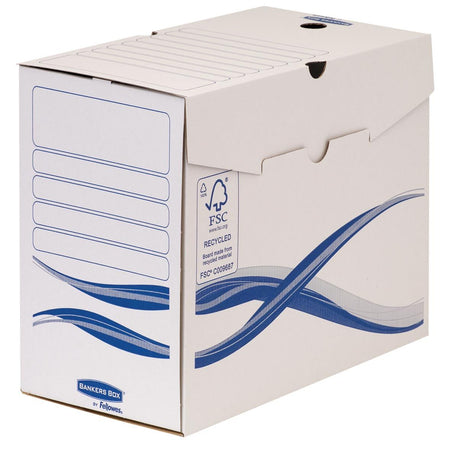 Bankers Box -  Basic, transfer archiefdoos, ft A4+, rug van 15 cm