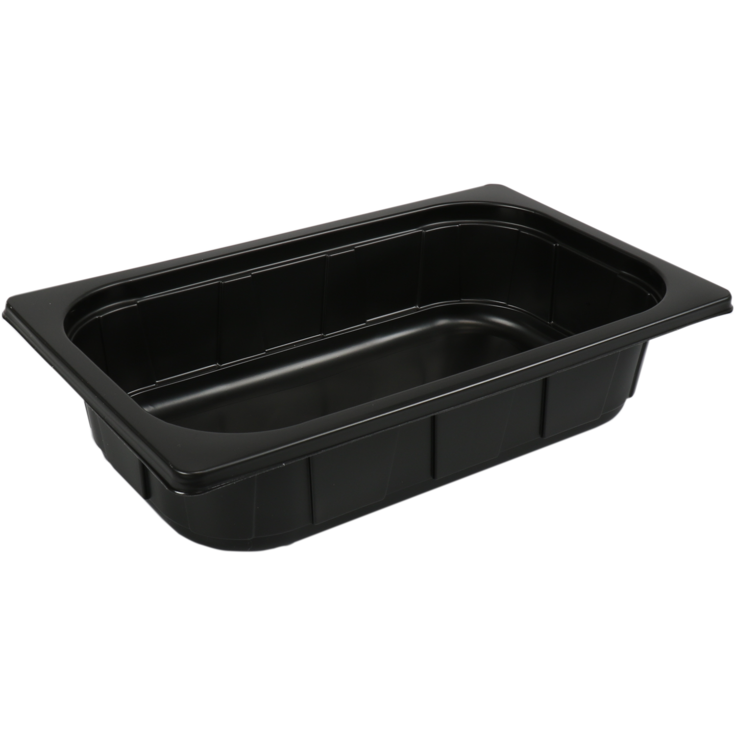 Klika - Bak | PP | 1650 ml | 1/4 Gastronormbehälter | 265x162x60mm | schwarz | 200 Stück