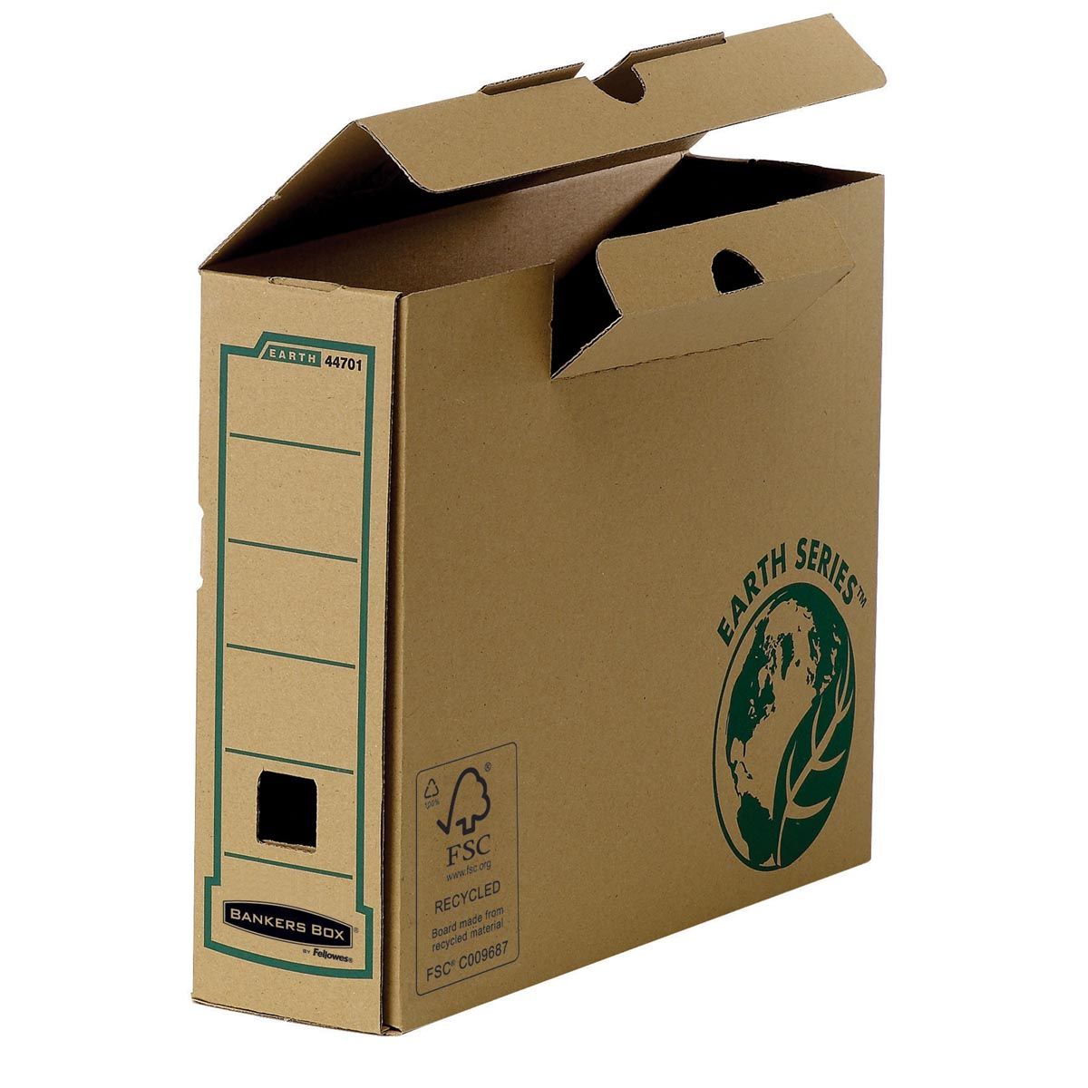 Bankers Box – Earth Series, A4, Transfer-Archivbox, 8 cm Rücken