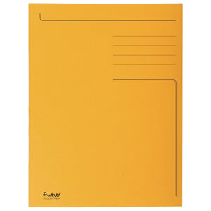 Exacompta - dossier Foldyne ft 24 x 32 cm (pour ft A4), orange, boîte de 50 pièces