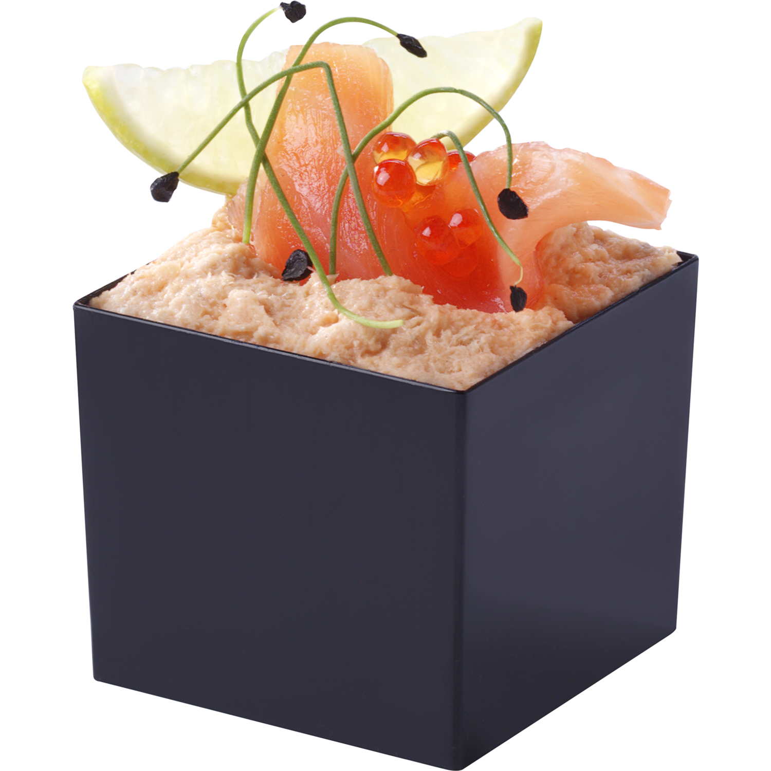 Depa -  Cup | amusecup | pS | 42x42mm | zwart | 300 stuks