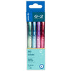 Pilot -  roller G-2 Bubble, medium, geassorteerde kleuren, etui van 4 stuks