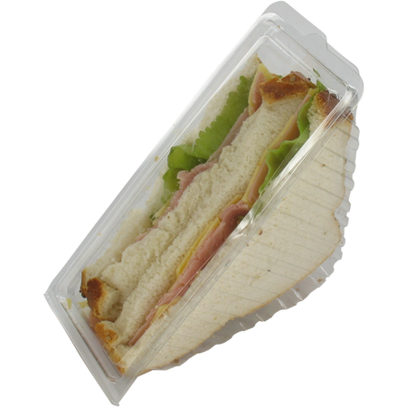 Klika -  Blister | sandwichbox | Gerecycled PET | 165x64x80mm | transparant | 500 stuks