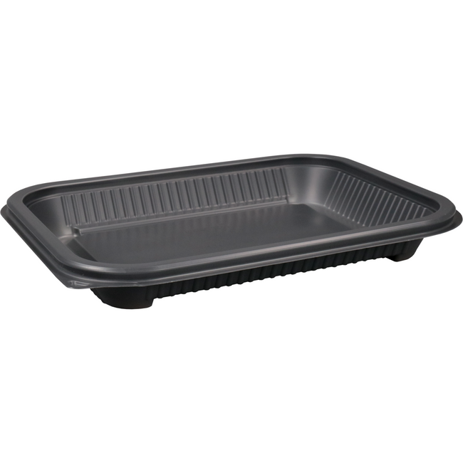Klika -  Bak | PP | 450ml | hot Deli Deluxe | 227x177x27mm | grijs | 400 stuks