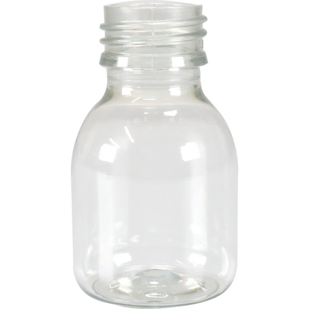 Klika - Bouteille | Bouteille PET | PET recyclé | avec capuchon fixe | 60 ml | transparent | 263 pièces