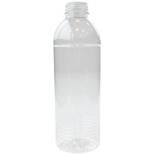 Klika -  Fles | petfles | Gerecycled PET | zonder dop | 1000ml | transparant | 76 stuks