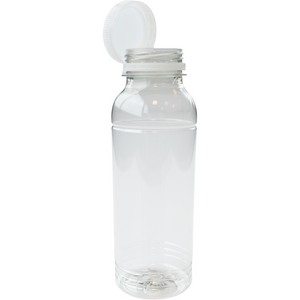 Klika -  Fles | petfles | Gerecycled PET | met vaste dop | 330ml | transparant | 240 stuks