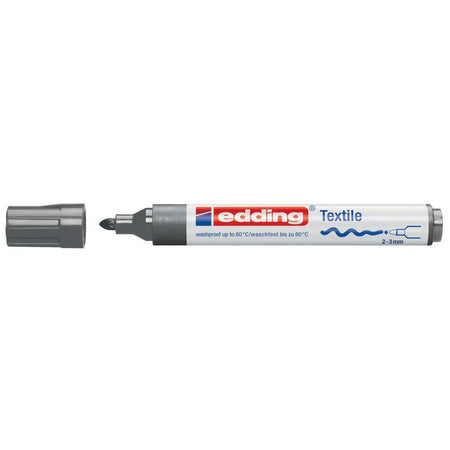Edding -  textielmarker 4500 grijs
