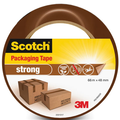 Scotch -  verpakkingsplakband Classic, ft 48 mm x 66 m, bruin, per rol