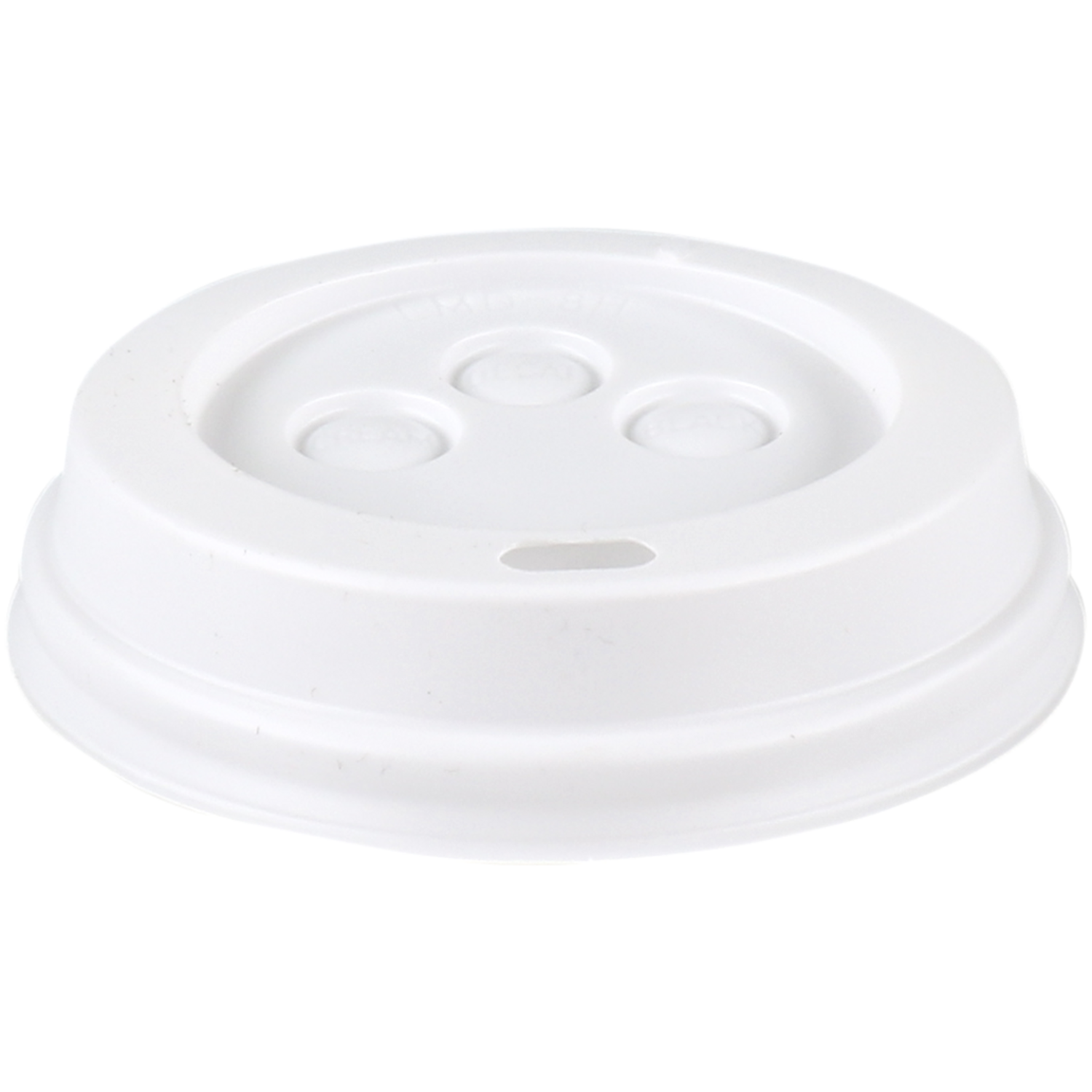 Klika - Deckel | gehen | PS | rund | Ø80mm | weiß | 1000 Stück