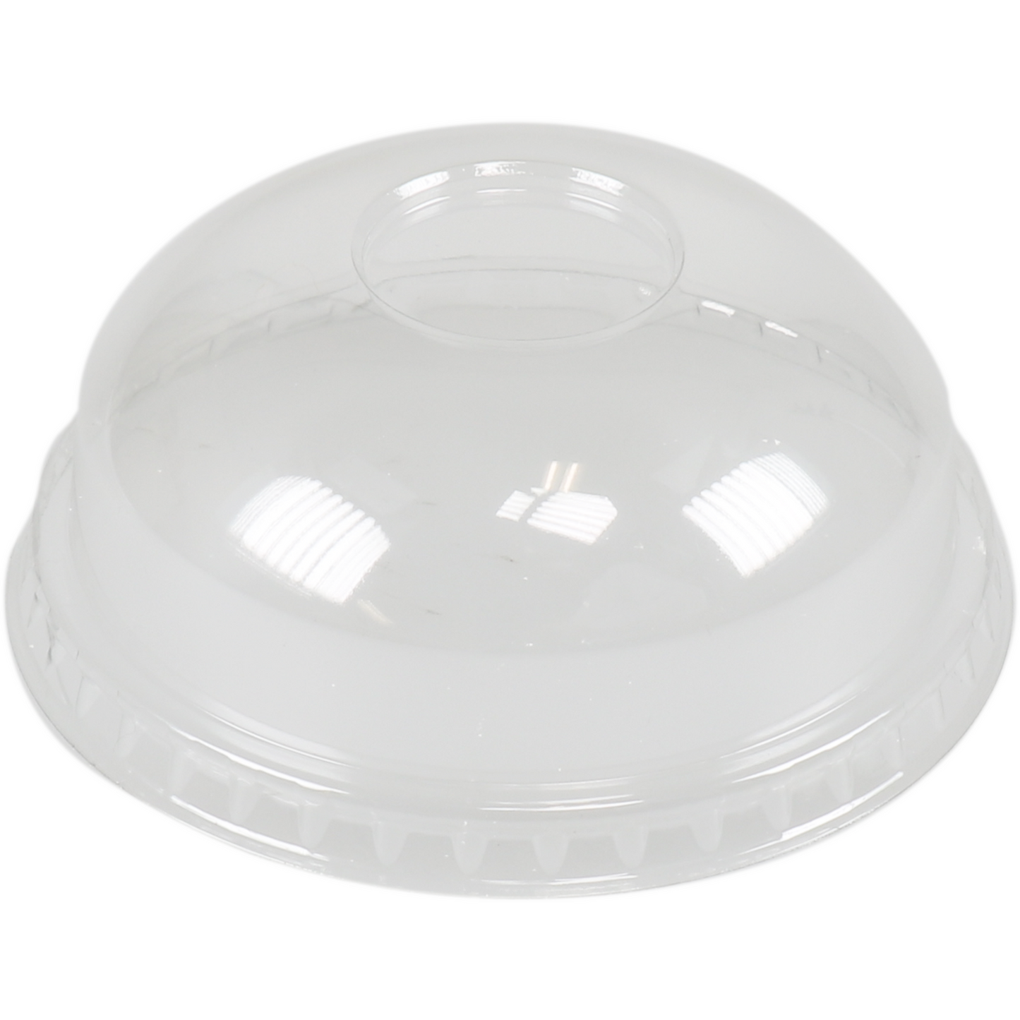 Klika -  Deksel | sapbeker | Gerecycled PET | dome | zonder gat | Ø95mm | transparant | 800 stuks