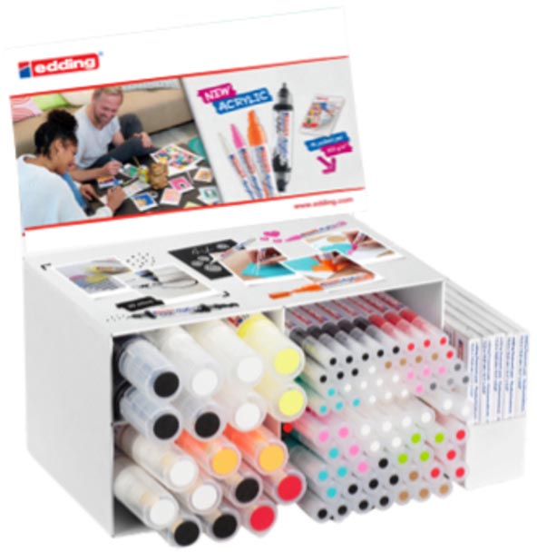 Edding - Marqueur acrylique e-5000 5100 5300 5400