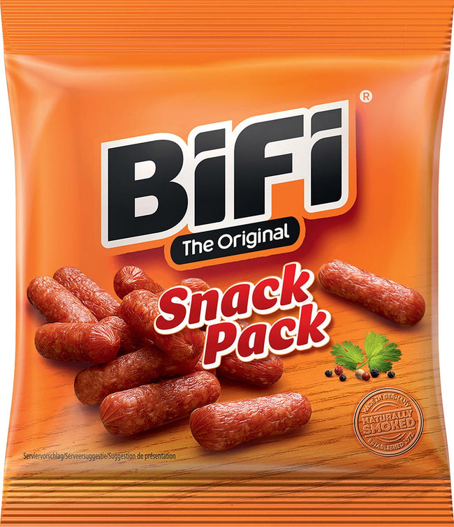 BIFI - saucisse originale, pack snack, 60 grammes