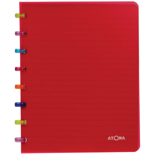 Atoma - Écriture Tutti Frutti, Ft ​​A5, 144 pages, couleurs assorties et assorties