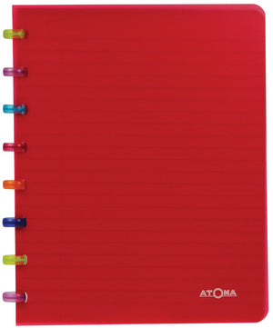 Atoma – Tutti Frutti Notizbuch, A5, 144 Seiten, liniert, verschiedene Farben