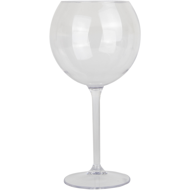 Depa - verre verre à vin Réutilisable | PETG | 650 ml | Transparent 4 pièces