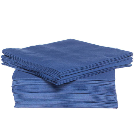 Cosy -   Trendy servet, 38 x 38 cm, blauw, 40 stuks