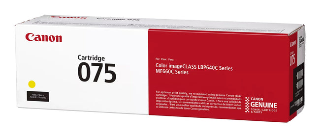 Canon -  075 tonercartridge 1 stuk(s) Origineel Geel