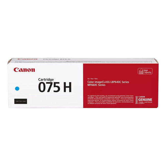 Canon -  075 H tonercartridge 1 stuk(s) Origineel Cyaan