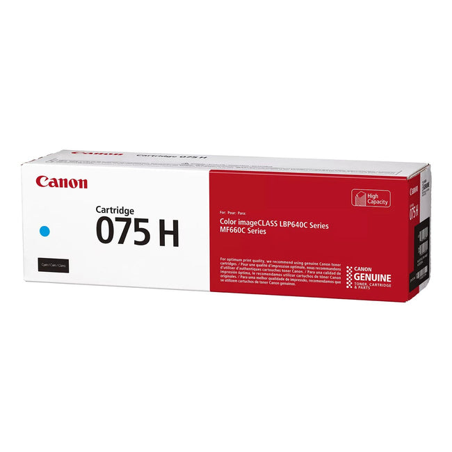 Canon -  075 H tonercartridge 1 stuk(s) Origineel Cyaan