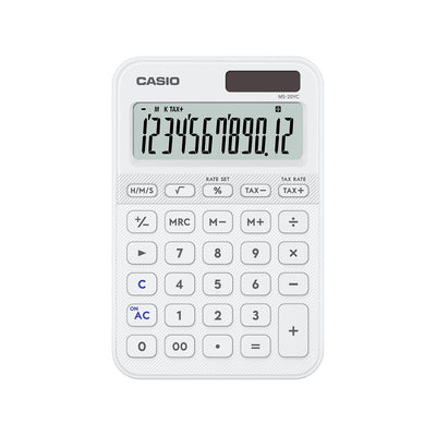 Casio -  Rekenmachine  ms-20yc-we wit