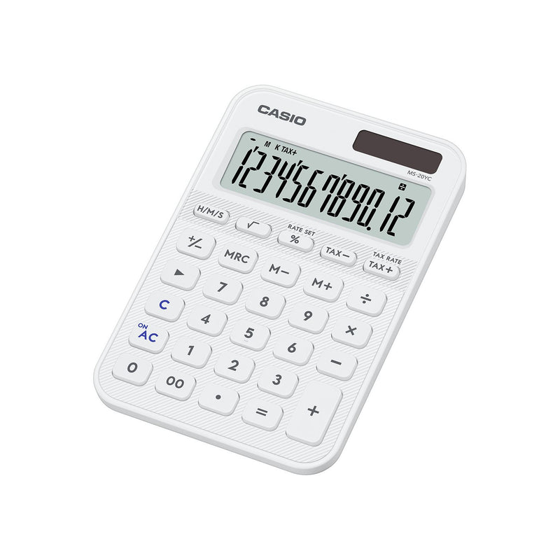 Casio -  Rekenmachine  ms-20yc-we wit