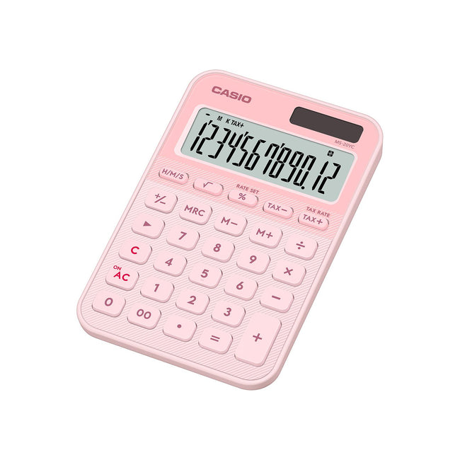 Casio -  Rekenmachine  ms-20yc-lp roze