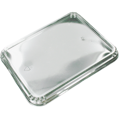 Klika - Couvercle | corbeille de menu | PET recyclé | rectangulaire | 226x177x transparent