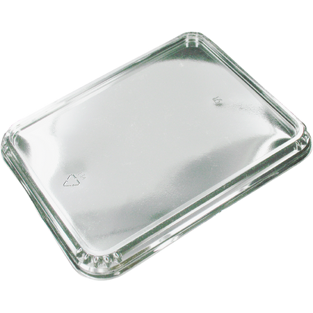 Klika - Couvercle | corbeille de menu | PET recyclé | rectangulaire | 226x177x transparent