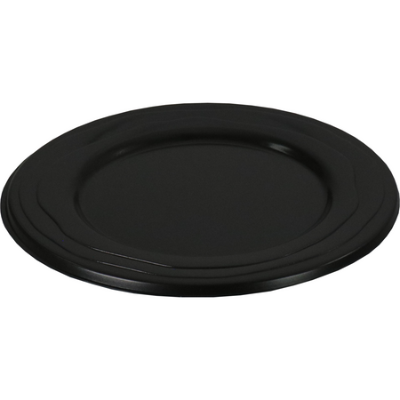 Depa -  Bord | Wave | reusable | rond | 1-vaks | pP | Ø18.5cm | zwart | 100 stuks