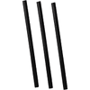 Biodore - Paille à cocktail papier noir 150mm x 7mm noir 250 pièces