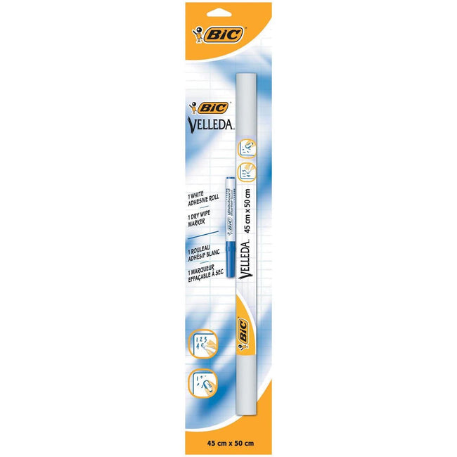 Velleda – selbstklebende Rollen (Whiteboard-Blätter) Velled ft 45 x 50 cm