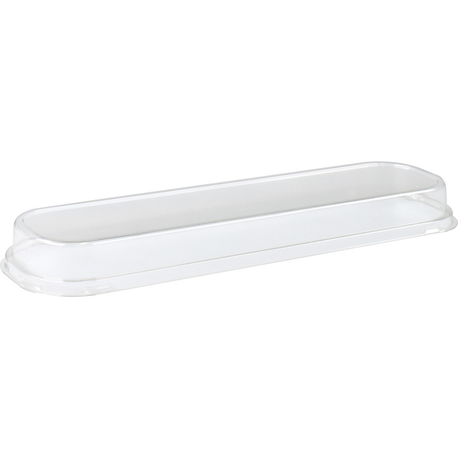 Klika -  Deksel | Gerecycled PET | 255x54x23mm | transparant | 500 stuks