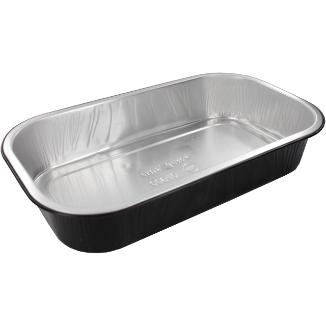 Klika -  Bak | Aluminium | 964ml | Ready2Cook | 234x138x43mm | zwart | 640 stuks