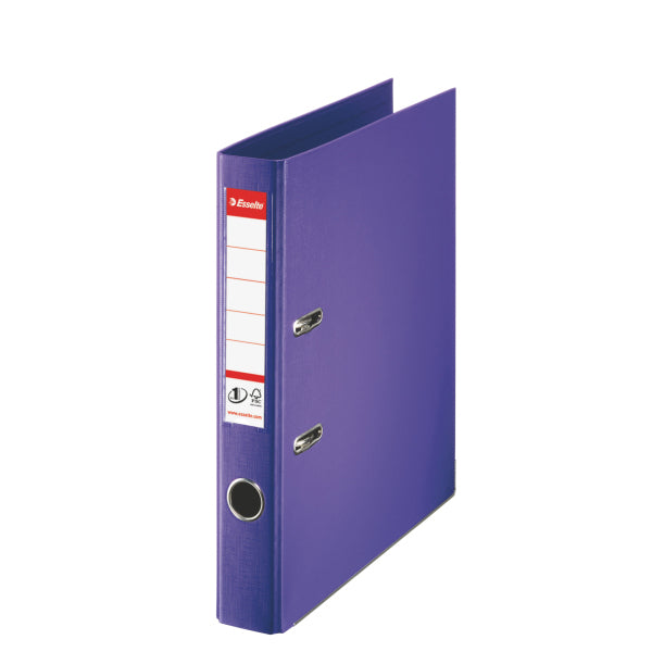 Esselte - Classeur Power N°1 violet, dos 5 cm