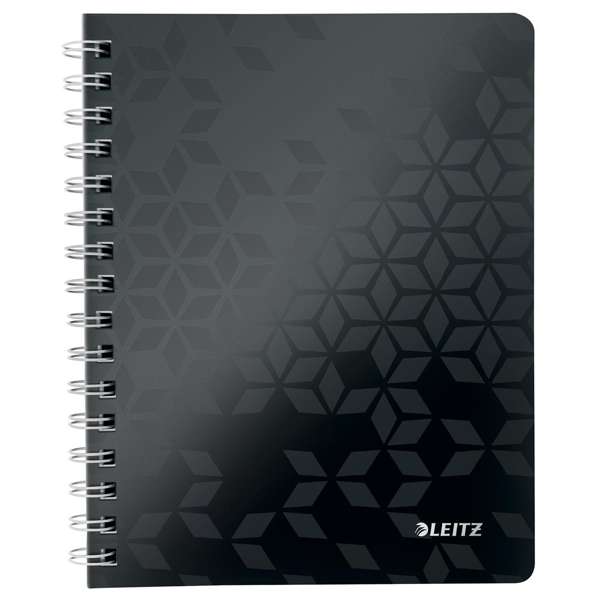 Leitz - Carnet WOW ft A5, ligné, noir
