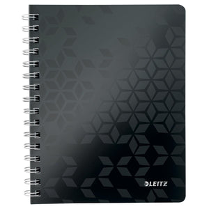 Leitz - Carnet WOW ft A5, ligné, noir
