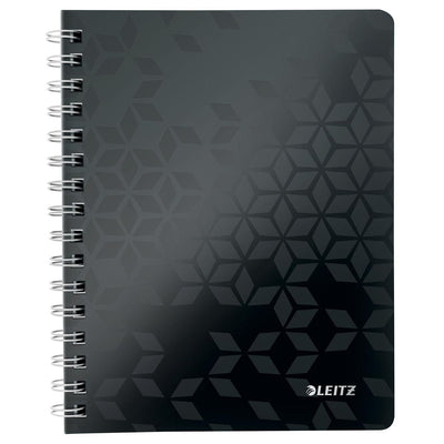 Leitz - Carnet WOW ft A5, ligné, noir