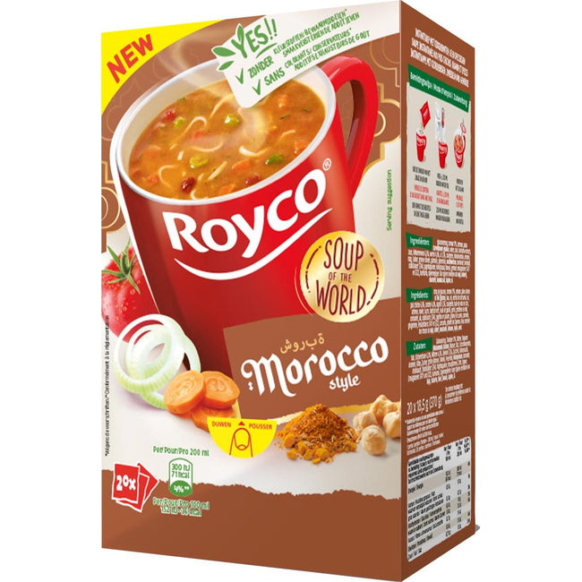 ROYCO - Minute Soup marocain style, pak de 20 sacs